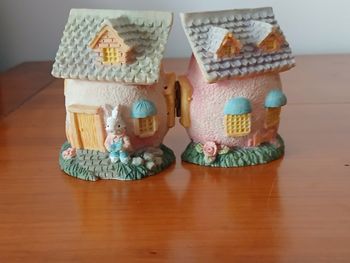 Miniature: Maisonnette "Famille Lapinou" *dépliable * en résine