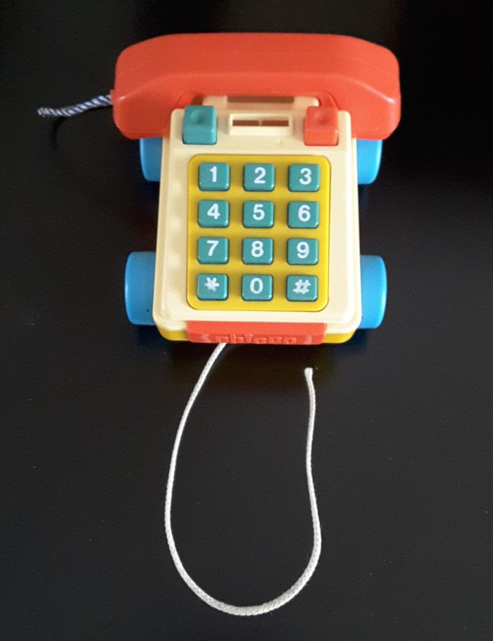 Téléphone à roulettes – Jouet Vintage – Chicco