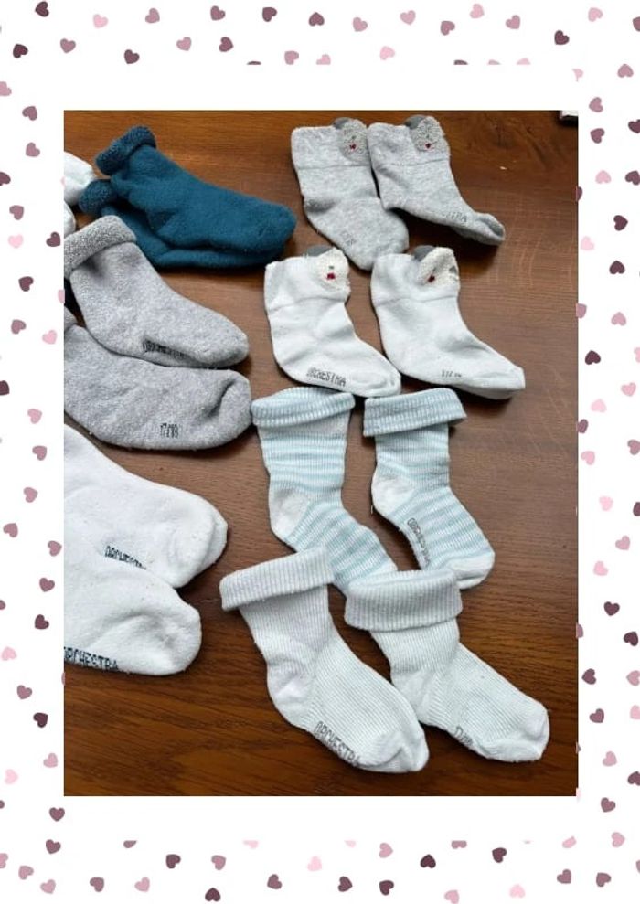 Lot de 10 paires de chaussettes orchestra 17/18 - photo numéro 7