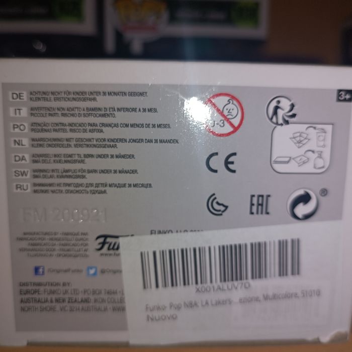 Funko pop LeBron JAMES 90 - photo numéro 6