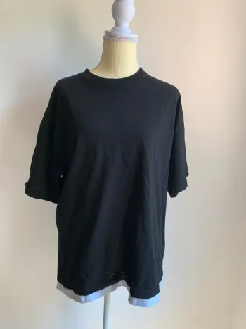 T-shirt noir basique FSBN – Taille M