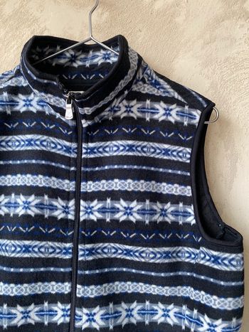 Gilet polaire sans manche à motifs Telluride clothing co L