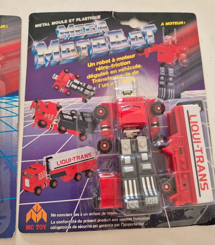 Lot 2 mega motobot mc toy - photo numéro 3