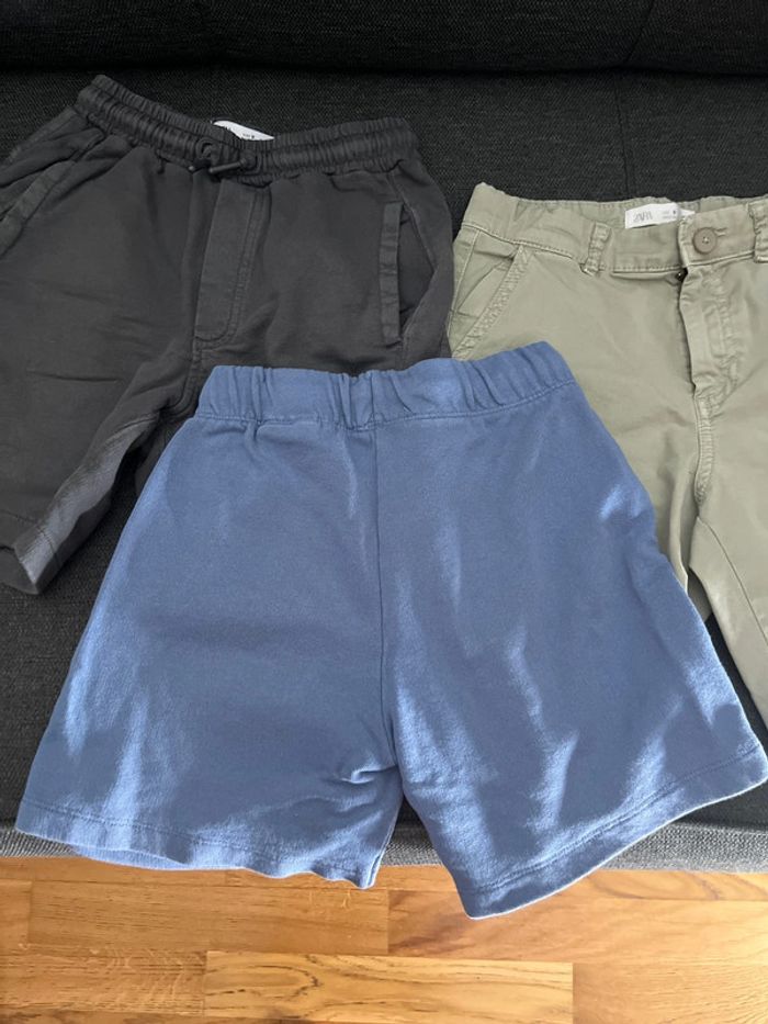 Lot 3 shorts Zara garçon 9 ans - photo numéro 3