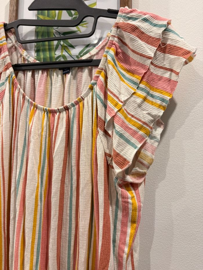 combishort rayée pastel kiabi 12 ans vibes été - photo numéro 3