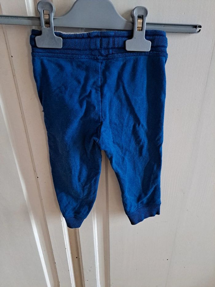 Pantalon souple jogging bleu 18mois kiabi - photo numéro 2