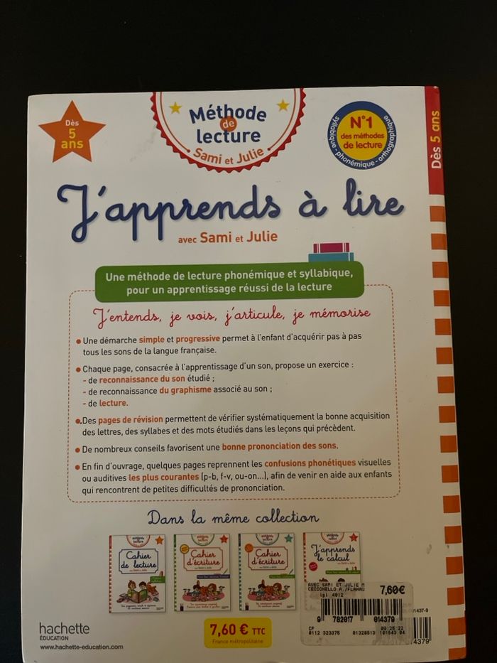 J’apprends à lire (méthode de lecture) - photo numéro 2