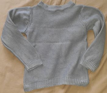 Lot de 2 Pulls les bords avec un fils argenté