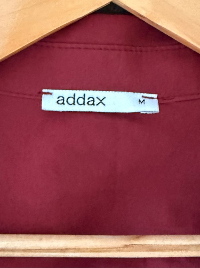 Chemise croisée bordeaux - photo numéro 5