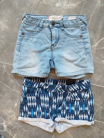 Lot short jean fille 12 ans Gémo Jennyfer