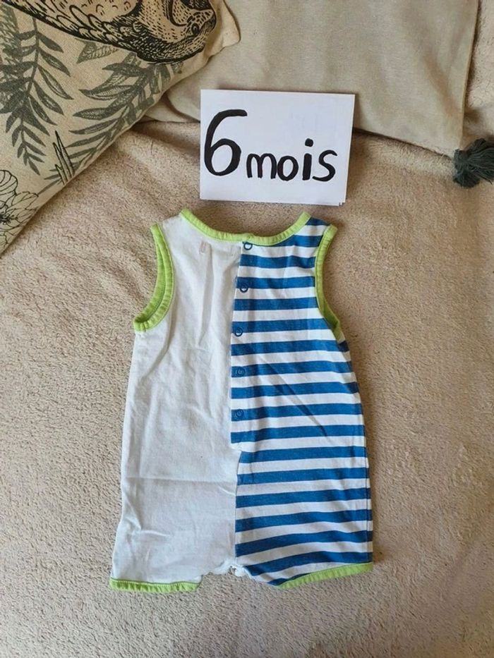 Lot 2 Barboteuses bébé 6mois - photo numéro 4