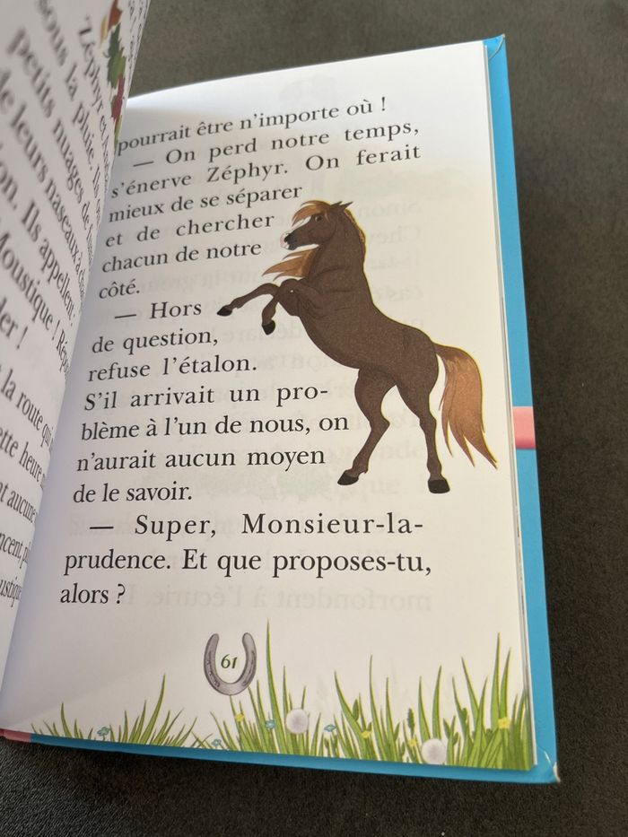 Livre bibliothèque rose mes amis les chevaux tome 3 - photo numéro 3