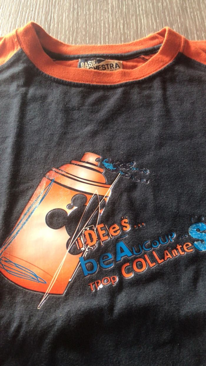 Orchestra t shirt manche longue taille 12 ans neuf - photo numéro 2