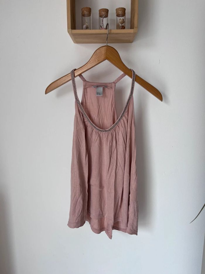 Débardeur rose ample H&M