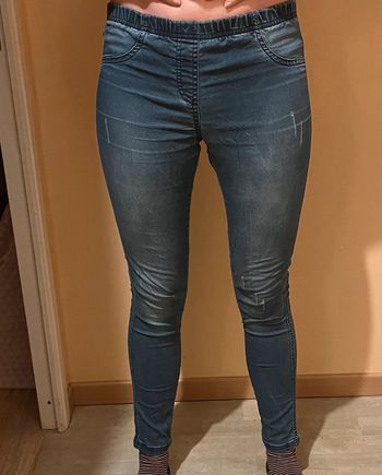 Legging jean femme
