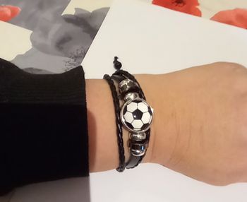 Bracelet ballon de football
