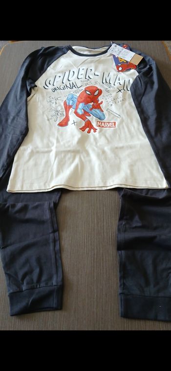 Ensemble pyjamas garçon spiderman 12 ans