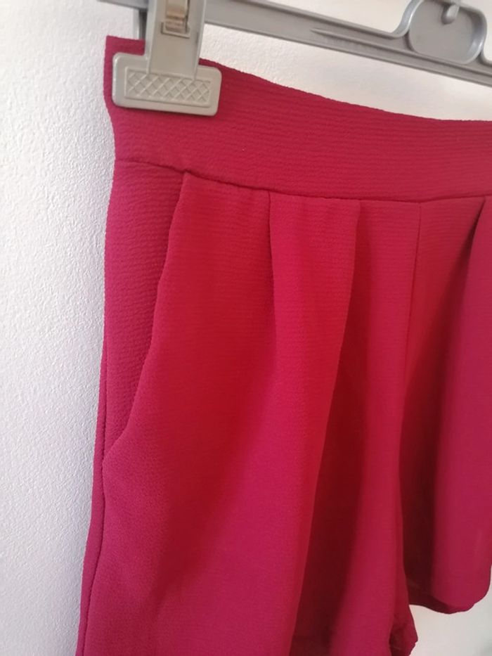 Short fluide bordeaux Zuiki 38 - photo numéro 3