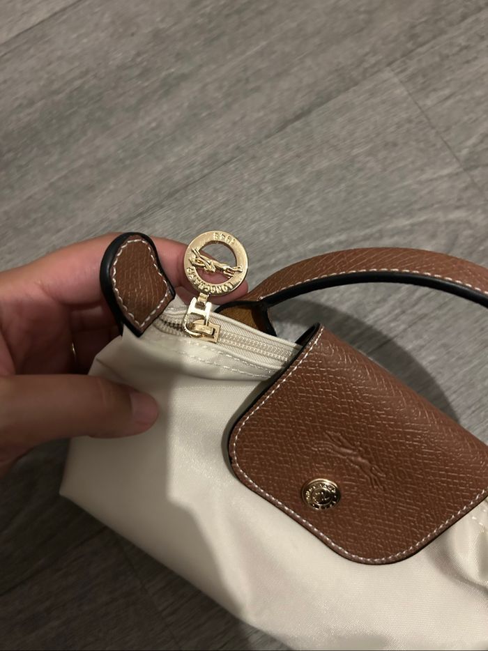 Sac à bandoulière, longchamp  beige - photo numéro 2