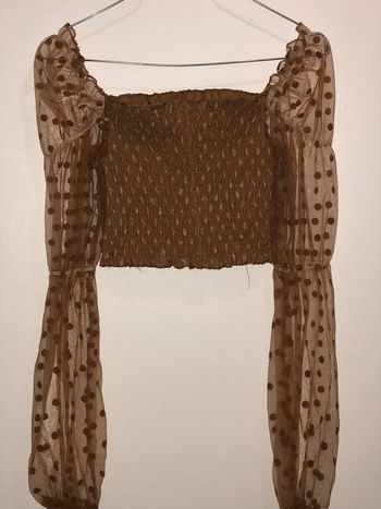 🌻Haut manches dentelles Bershka🌻