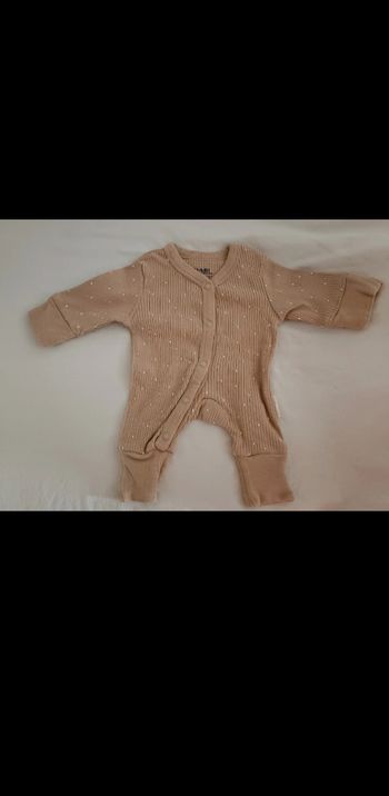 Pyjama dors-bien côtelé pour bébé fille ou garçon