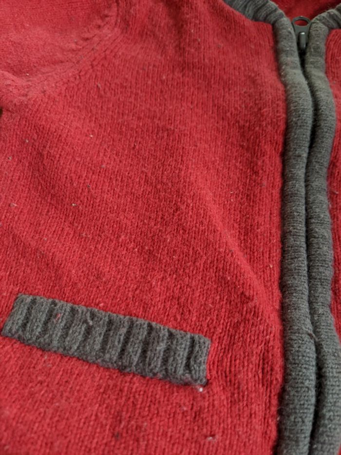 Pull gilet laine La Compagnie des Petits  9 mois - photo numéro 4