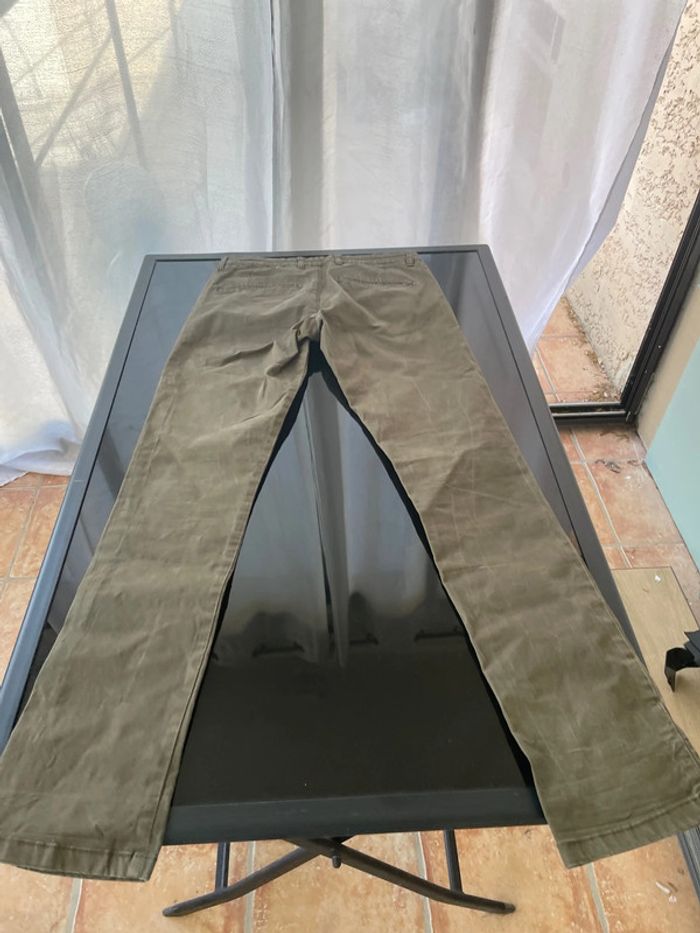 Pantalon kaki de la marque Zara Man en taille 36 - photo numéro 6