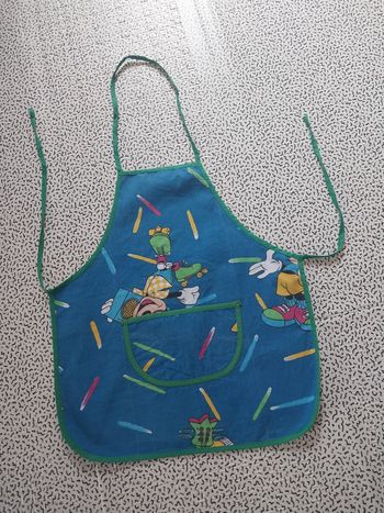 Tablier enfant vintage Mickey Disney