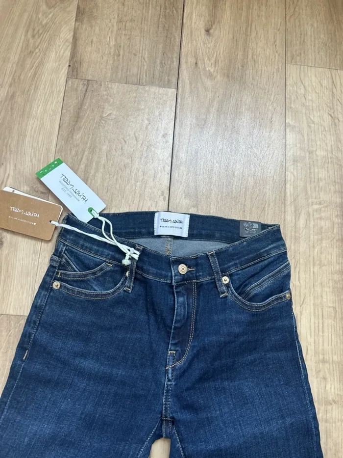 Jeans brut Teddy Smith coupe évasée 10ans - photo numéro 2