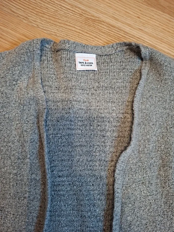 Gilet fils argentés - photo numéro 4