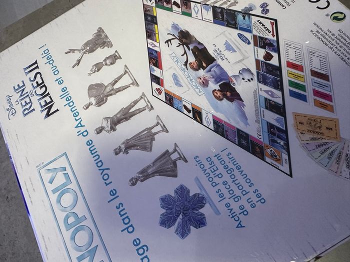 Jeu Monopoly reine des neiges neuf - photo numéro 3