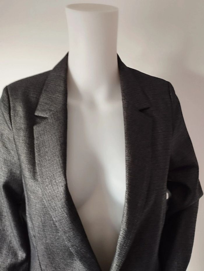 Blazer Reiko noir et argenté taille s - photo numéro 2