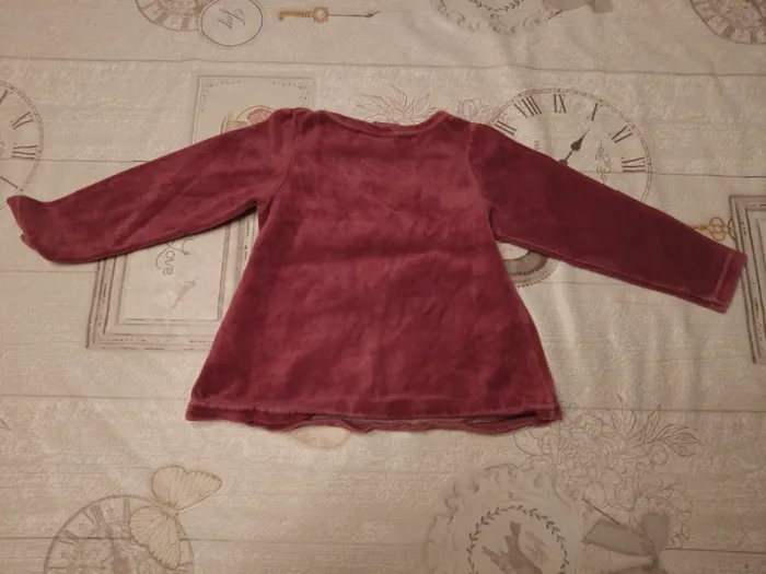 Haut pyjama velours 2 ans - photo numéro 3