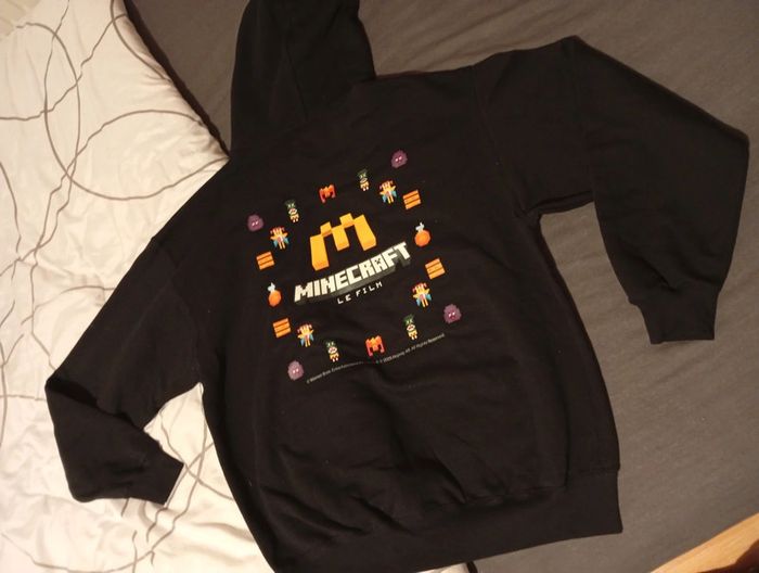 Sweat ml à capuche Minecraft - photo numéro 2
