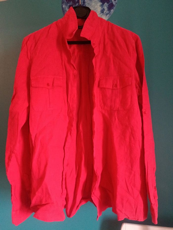 Chemise rouge - photo numéro 2
