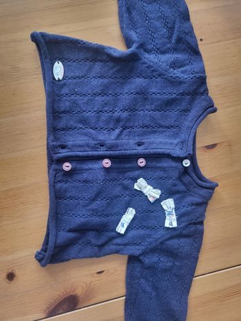 Gilet 3 mois sergent major fille