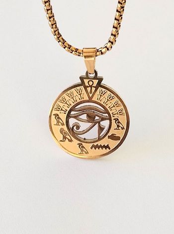 Chaîne + pendentif égyptien