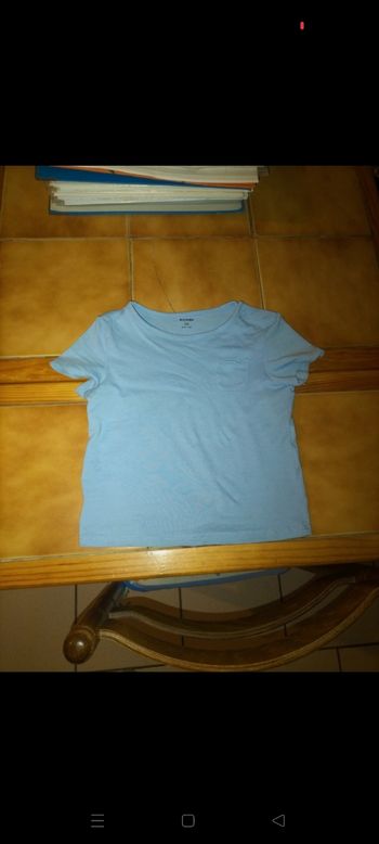 T shirt bleu Kiabi 24 mois
