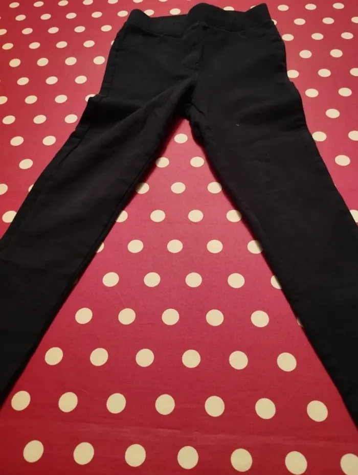 Legging bleu marine 5 ans