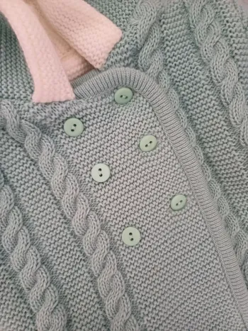 Ensemble layette vert
