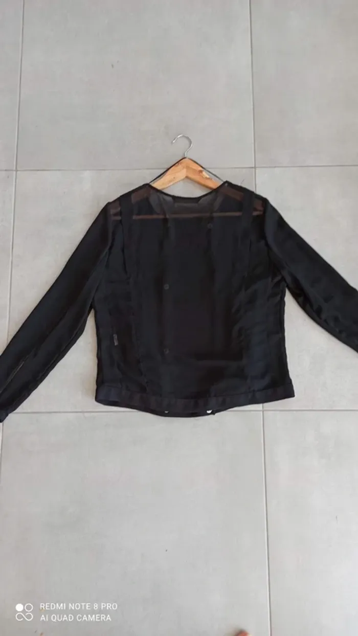 Joli manteau noir - photo numéro 2