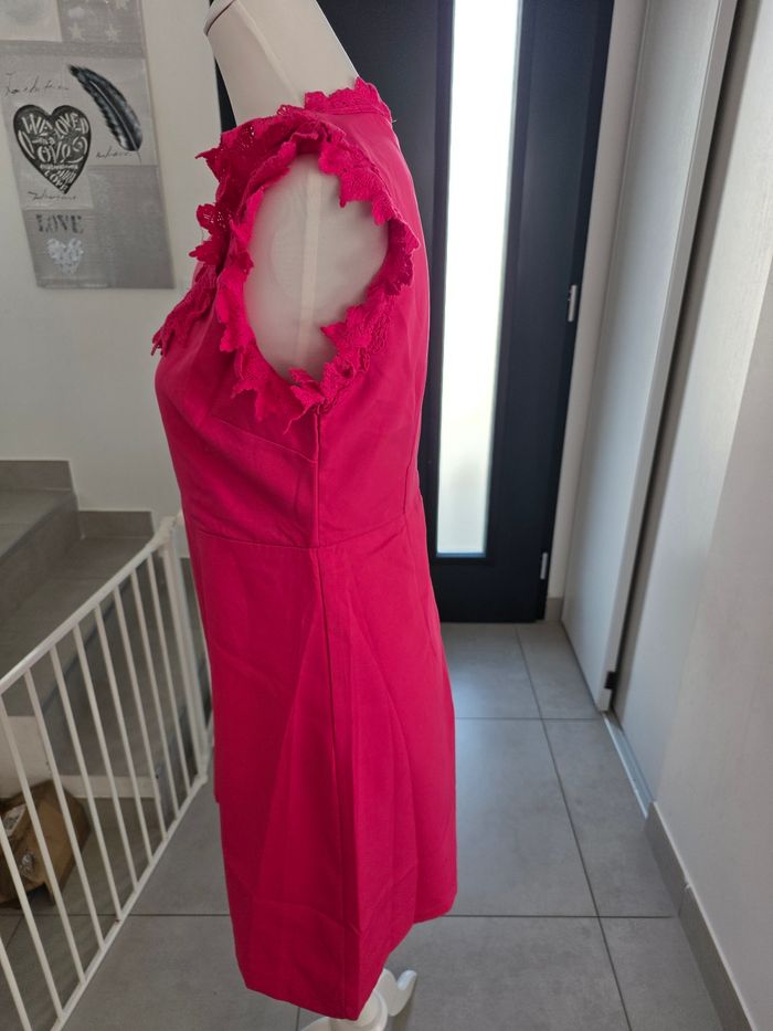 Robe femme rose fuschia taille L - photo numéro 3