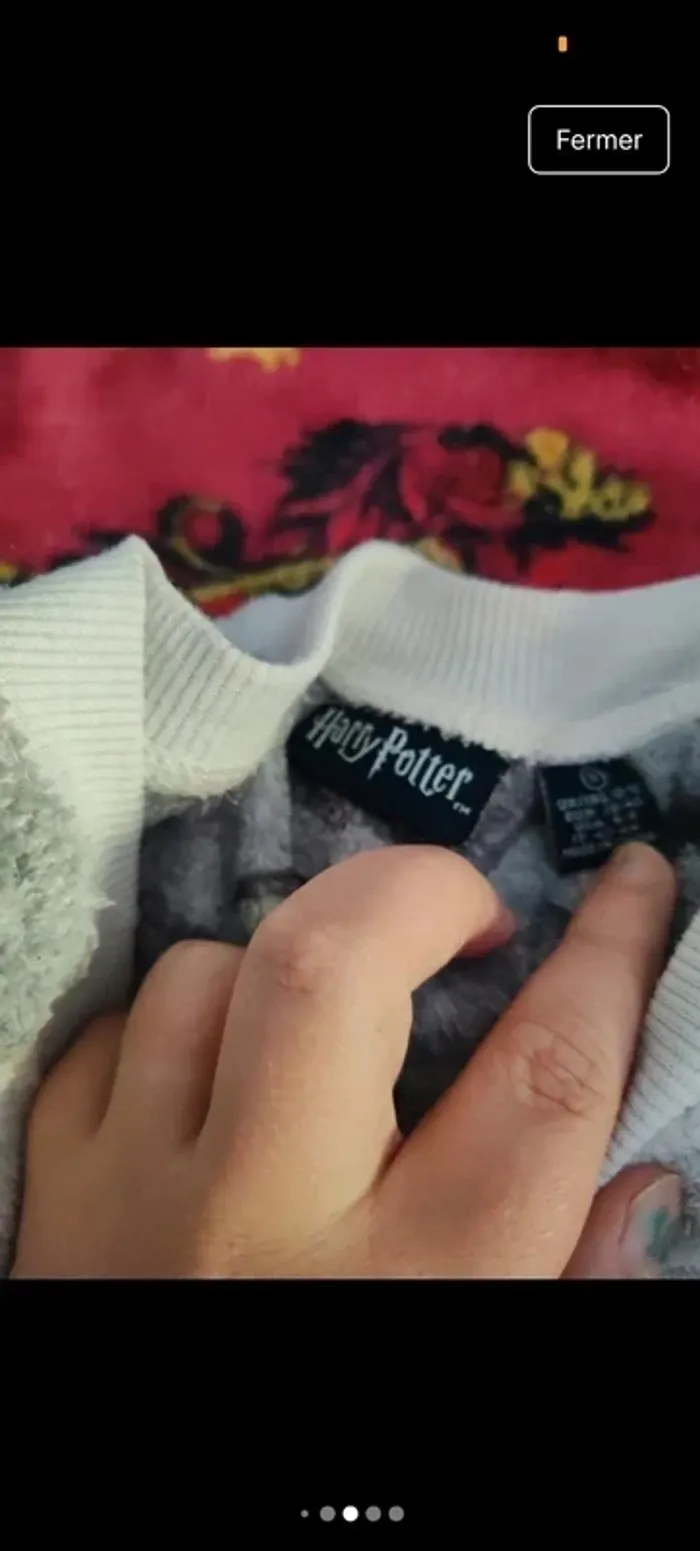 Ensemble polaire Harry Potter taille S - photo numéro 5