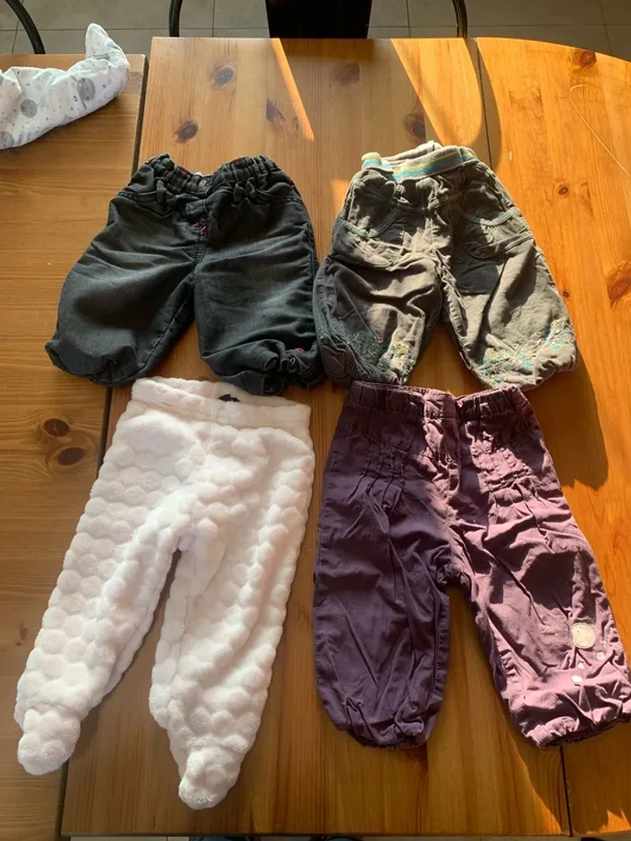 Lot de vêtements filles 9 mois - photo numéro 6