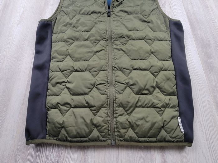 Veste sans manches Jack & Jones kaki – Gilet molletonné homme M - photo numéro 4