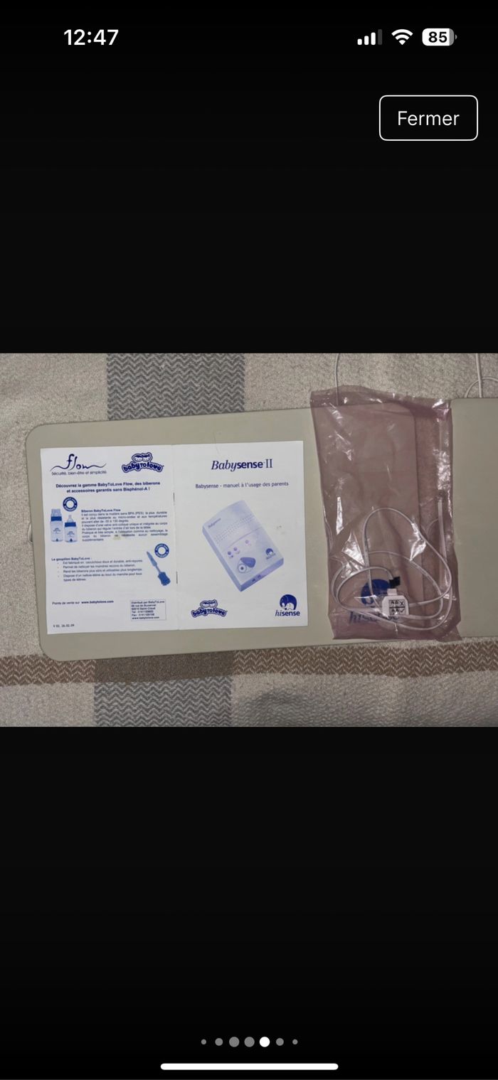 Moniteur respiratoire babysense 2 - photo numéro 5