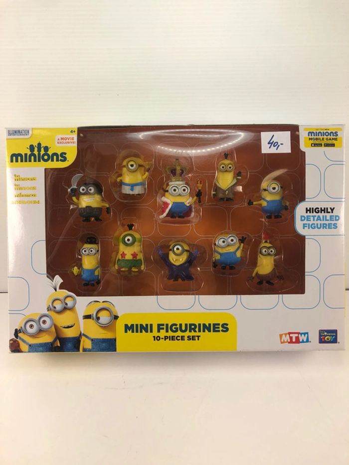 Minions mini figurines 10-piece set - photo numéro 2