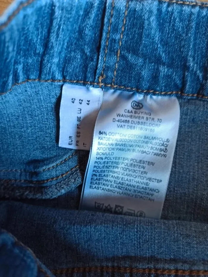 Lot de 2 jupes en jean - photo numéro 8