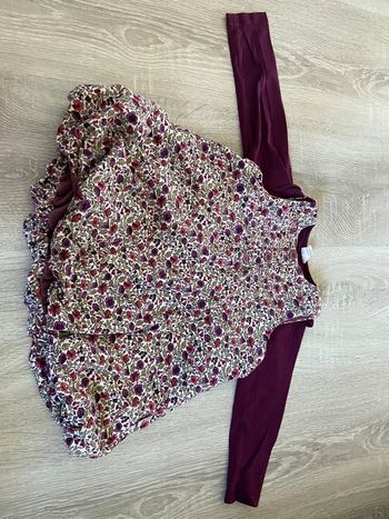 Ensemble sergent major robe hiver + t shirt