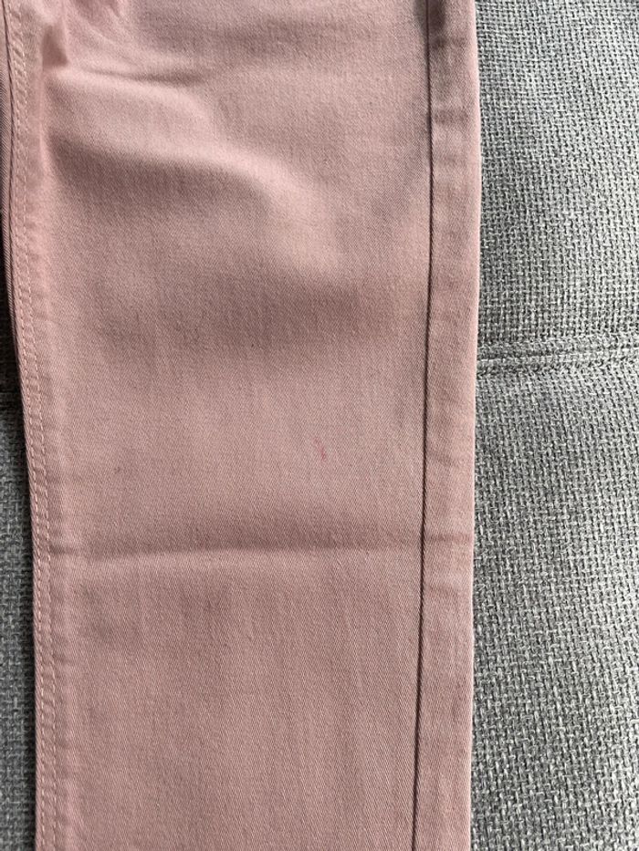 Jean Slim Vertbaudet vieux rose 10 ans - photo numéro 3